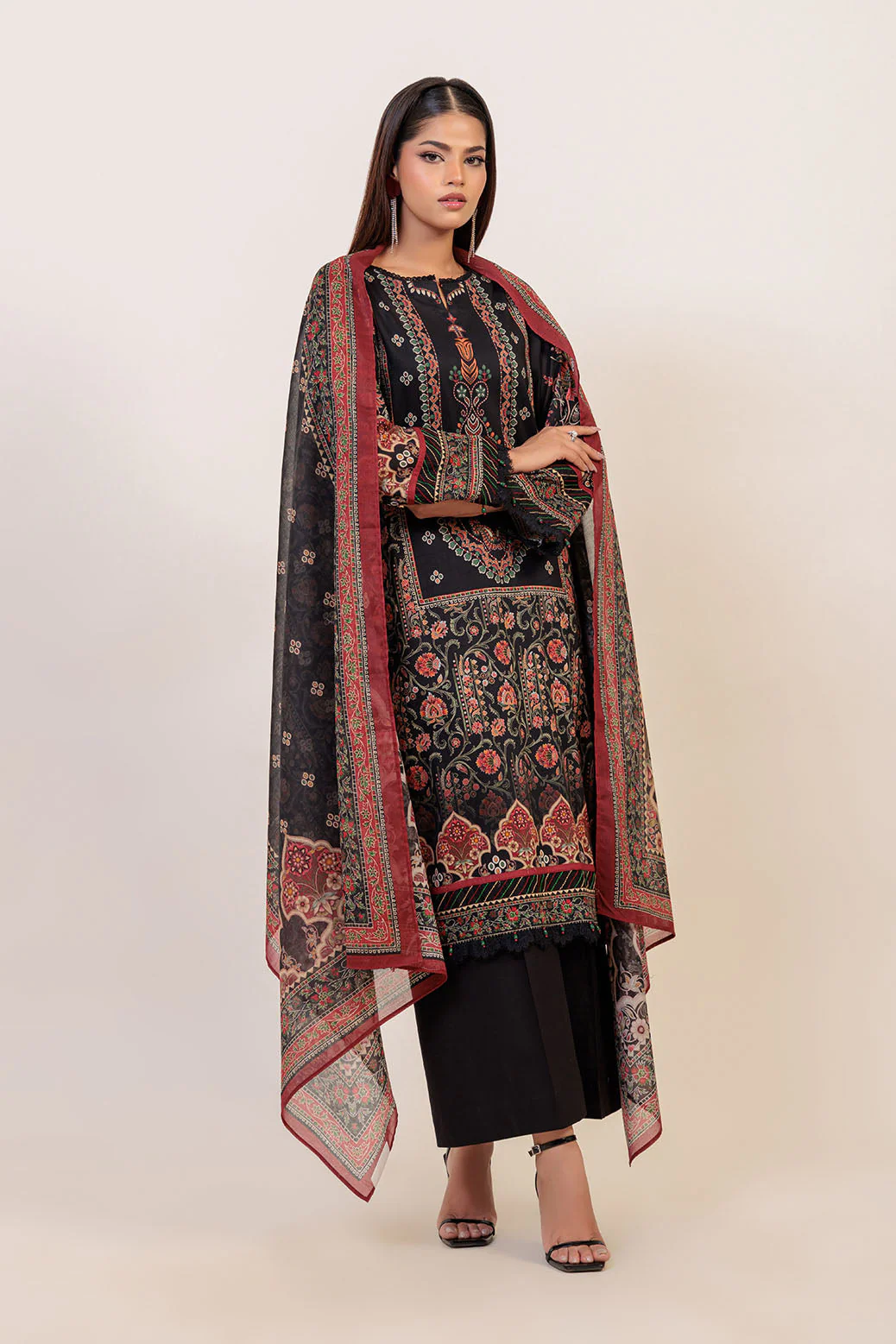 BLOOMING SERENE - 3 PC (2S24P3P858)