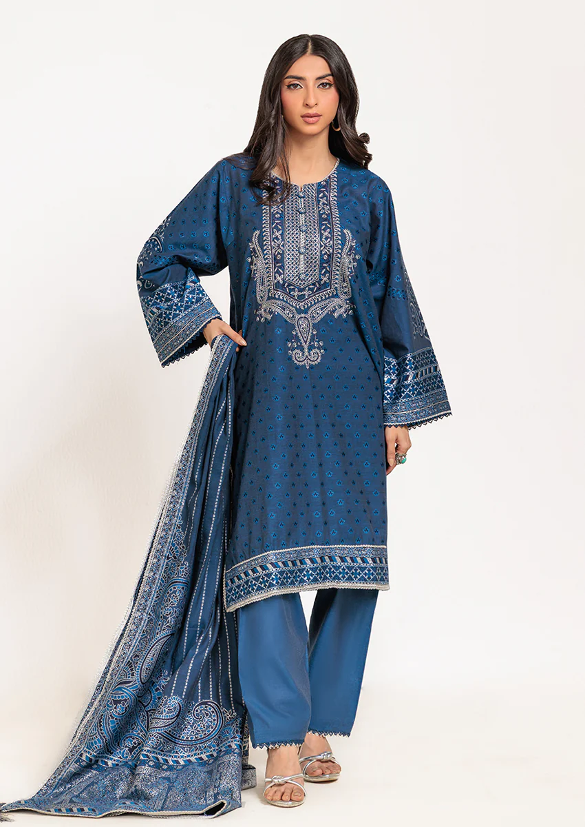 Blue-Jacquard - 3 Piece (W25SE3004)