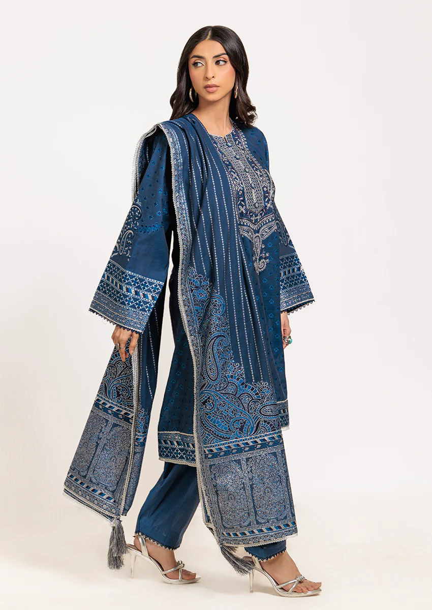 Blue-Jacquard - 3 Piece (W25SE3004) - Image 4