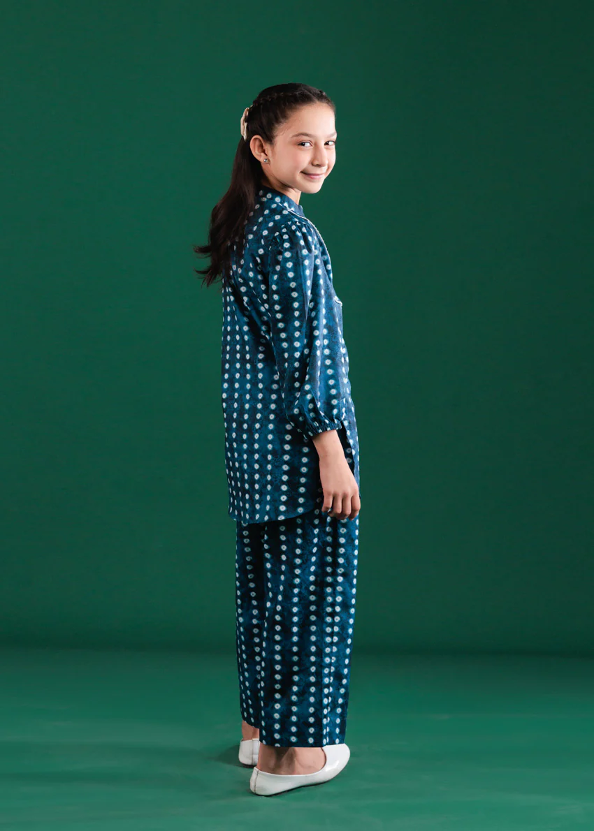 Blue-Cambric-2 Piece (GP2PPBS26HR2F01) - Image 2