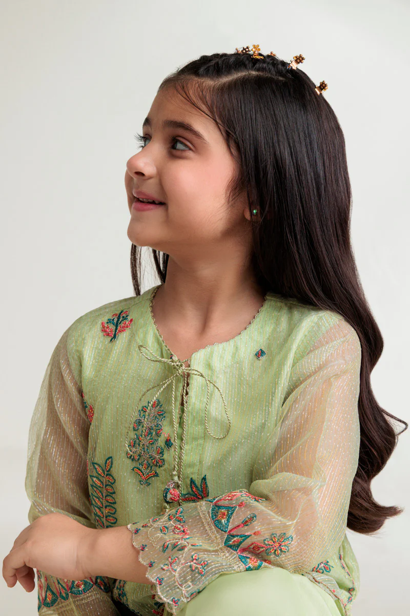 T-Green-Fancy-Zari-3 Piece (GP3PSLW25GI9O6) - Image 5