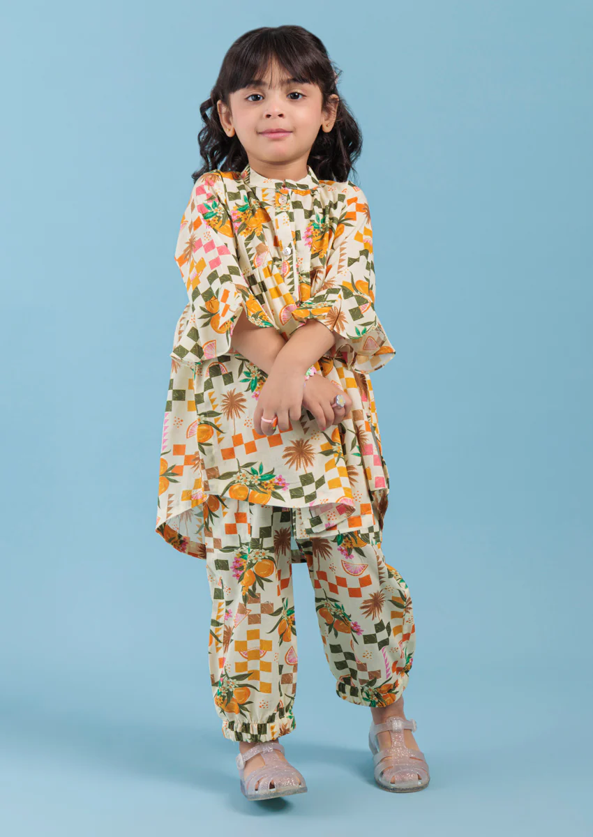 Vanilla-Cambric-2 Piece (GPS25P2057)