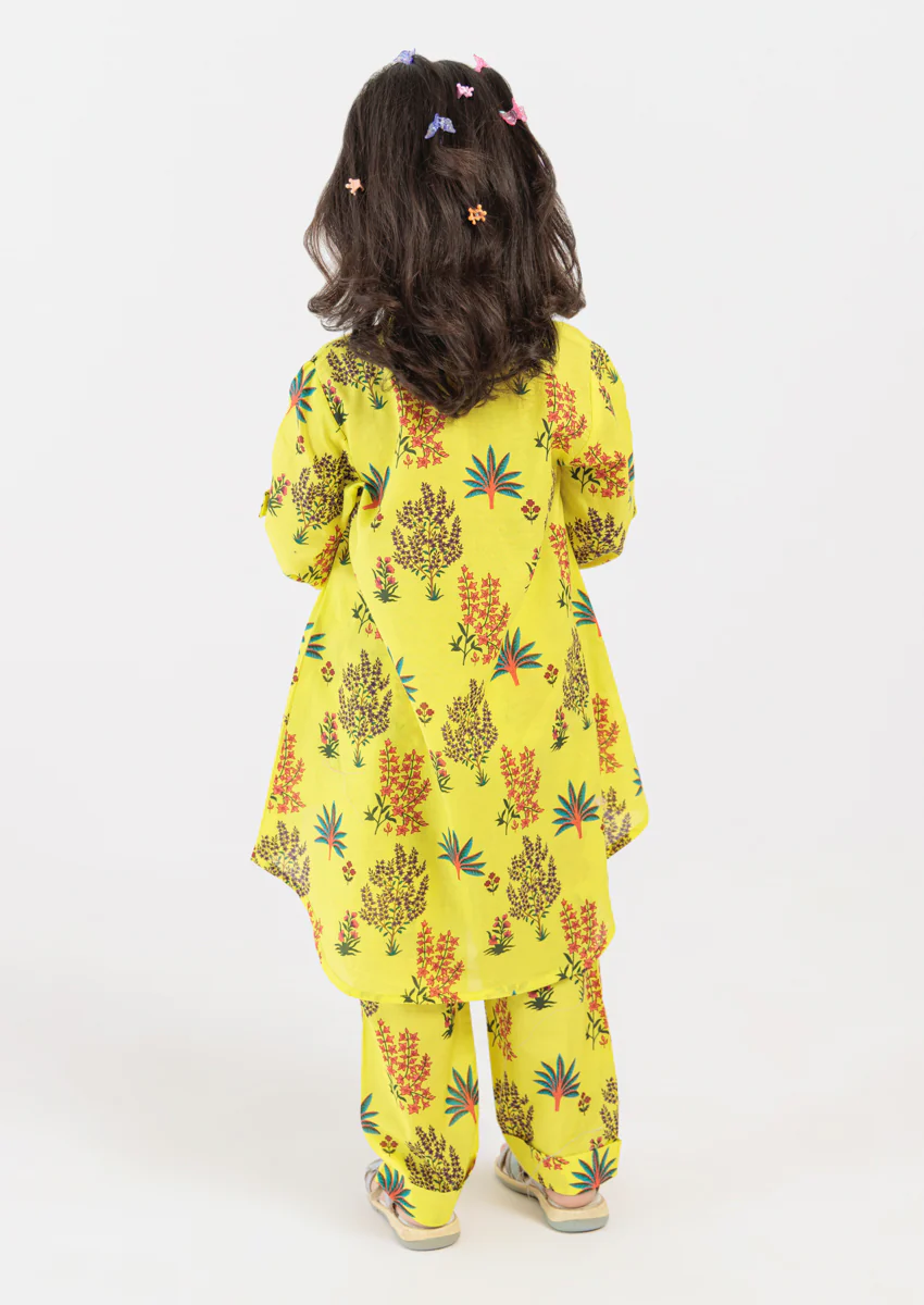 Yellow-Cambric-2 Piece (GPS25P2058) - Image 2