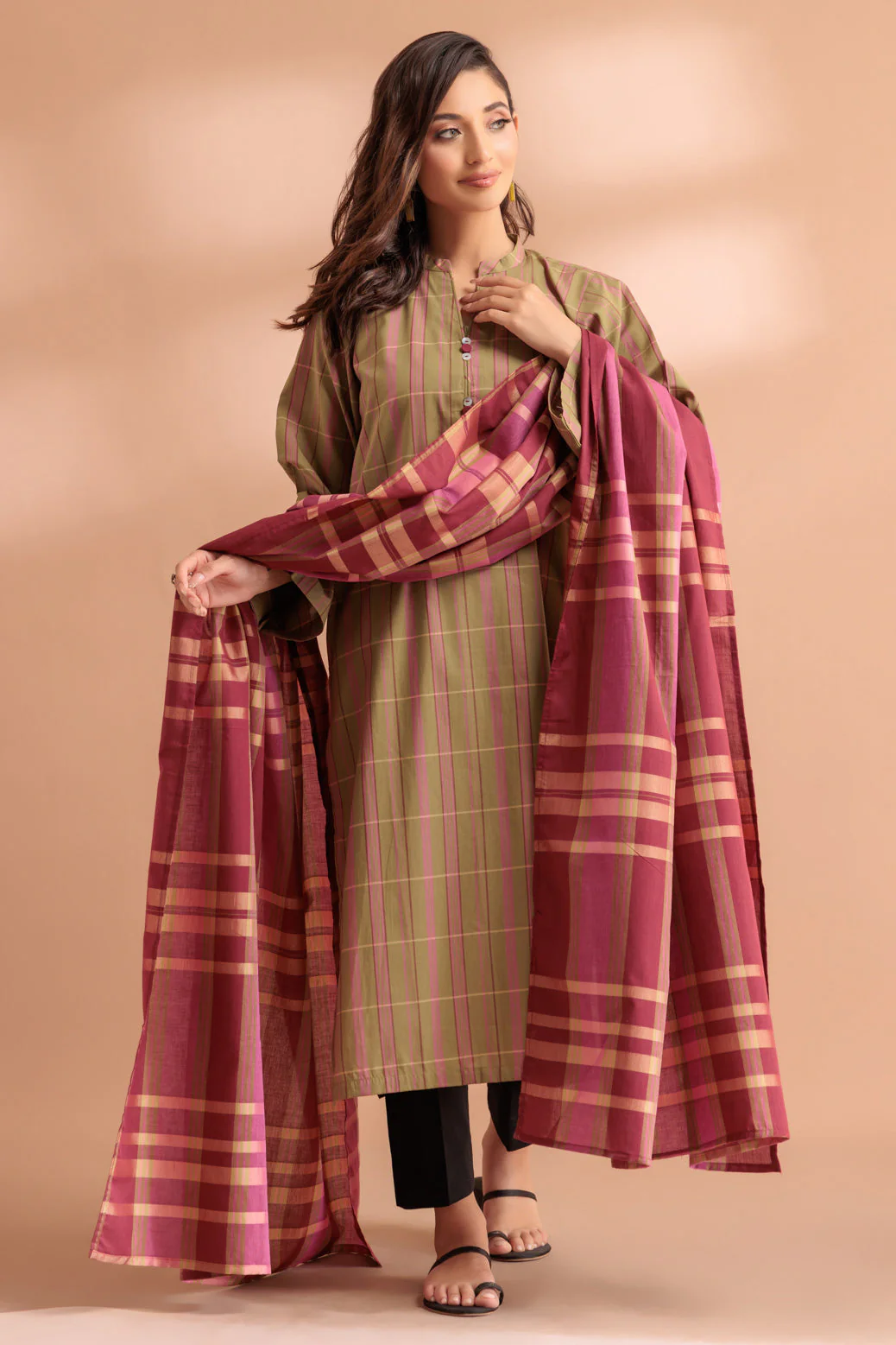 GREEN-DYED-2 PIECE (SS2242P05)
