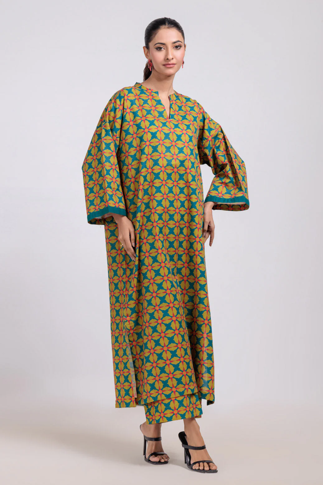GREEN-KHADDAR-2 PIECE (WS1242P06)