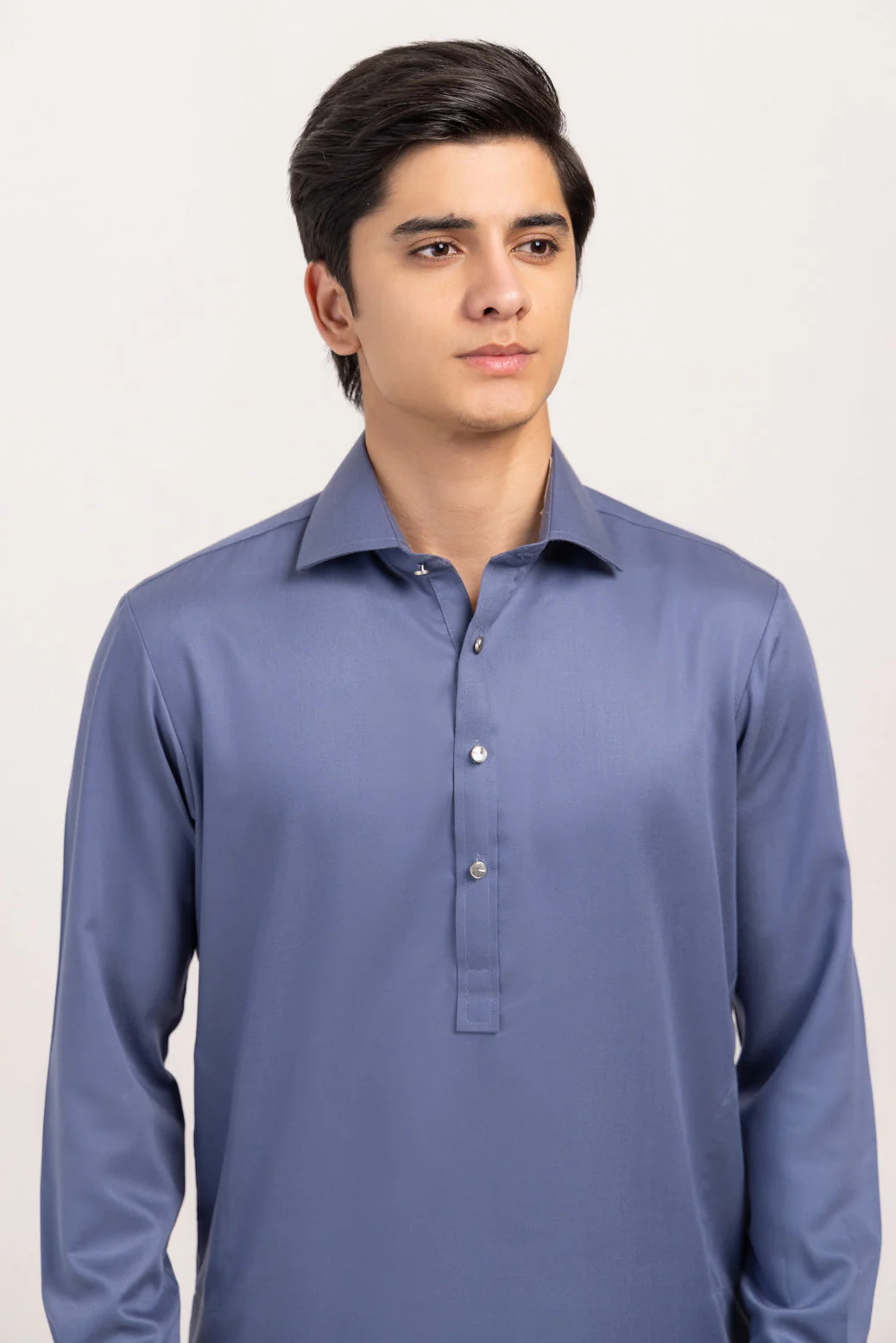 GREY-BLENDED-KURTA TROUSER - (KSW24-027) - Image 2
