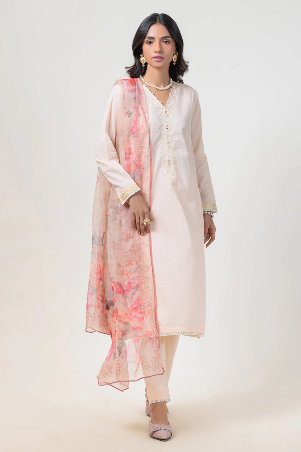 L-PEACH-JACQUARD-3 PIECE (BPS6243P13)