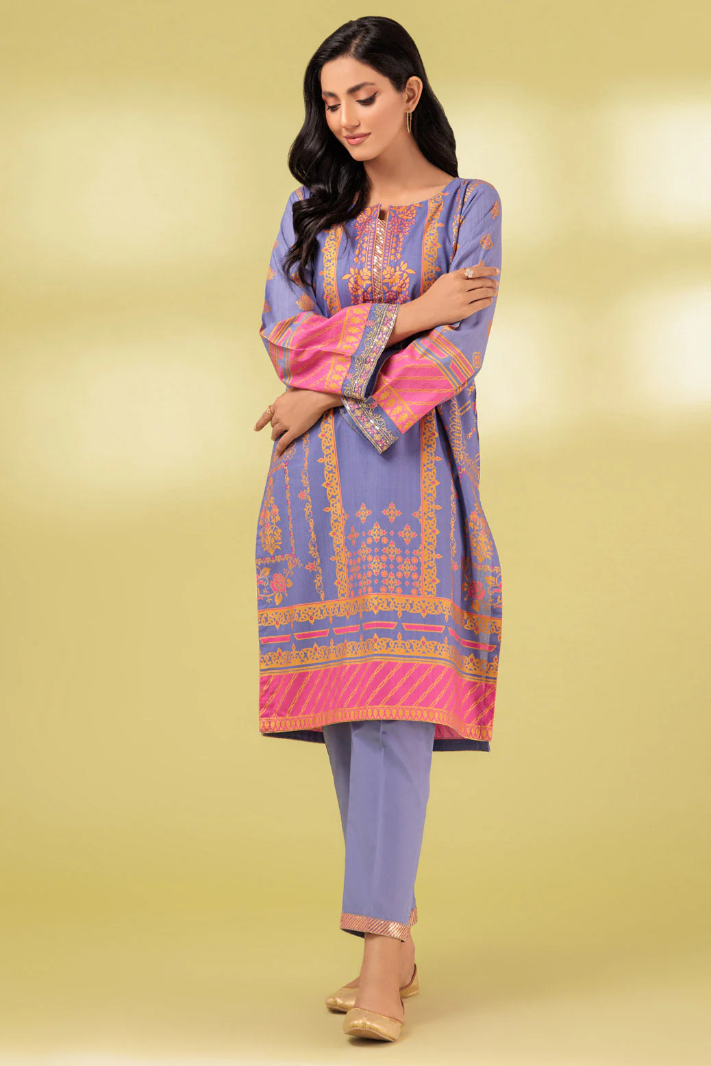 L-PURPLE-LAWN-2 PIECE (SSS232P34)