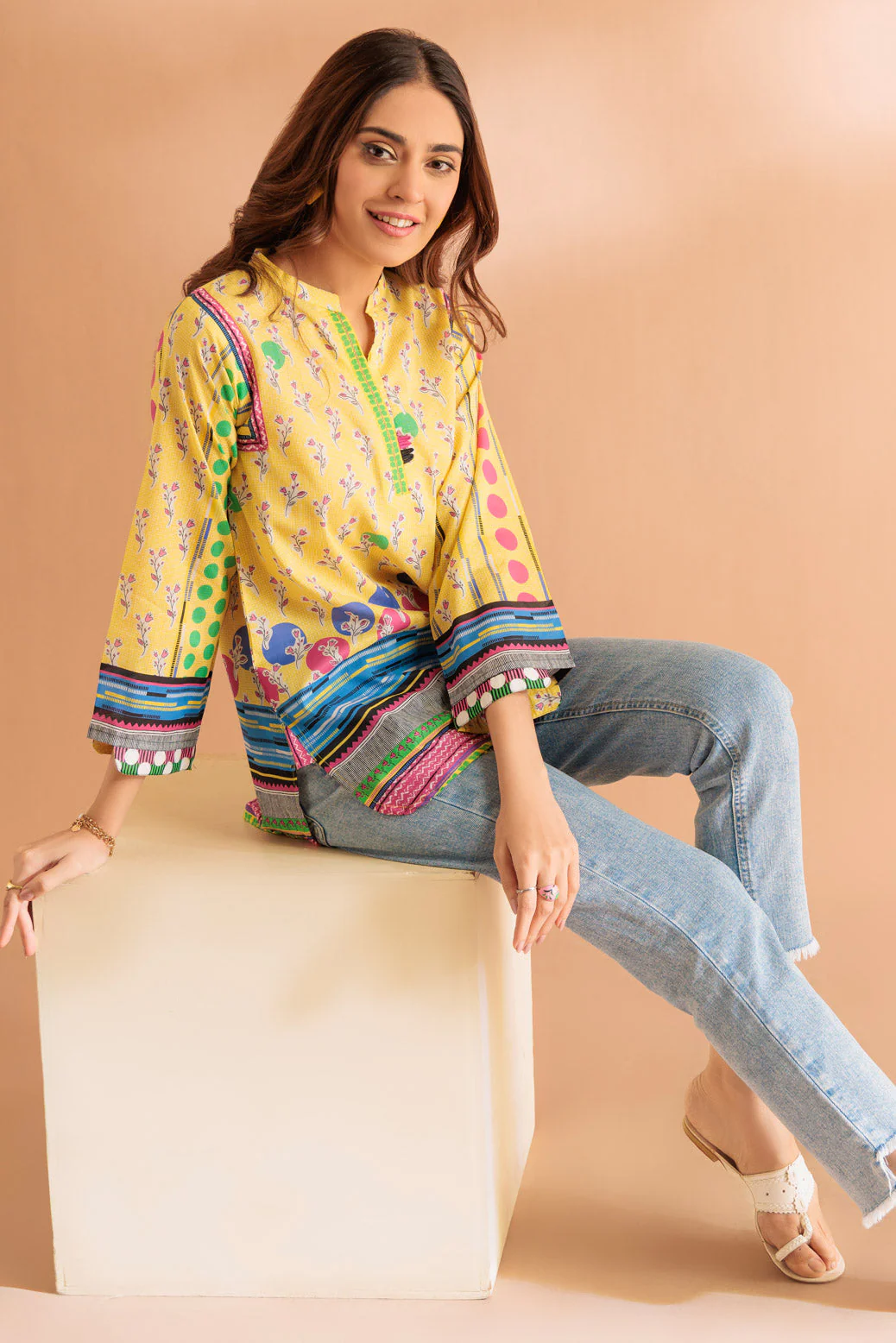 L-YELLOW-LAWN-1 PIECE (SAK231P30)