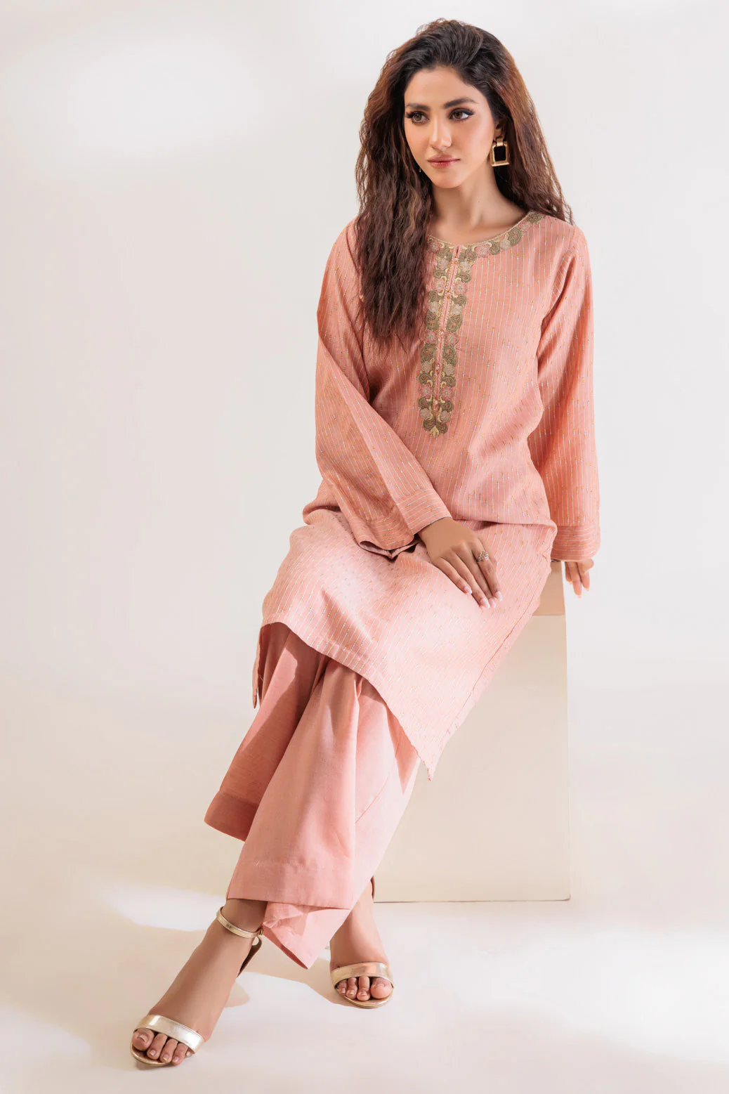 PEACH-LUREX-2 PIECE (SS6242P08)