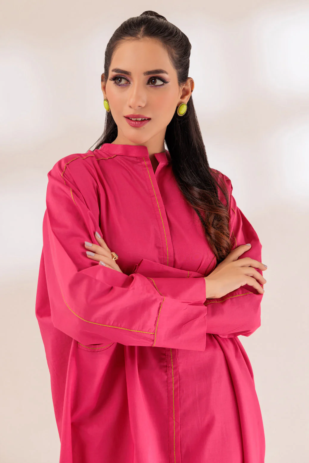 PINK-CAMBRIC-2 PIECE (BSAK232P02)