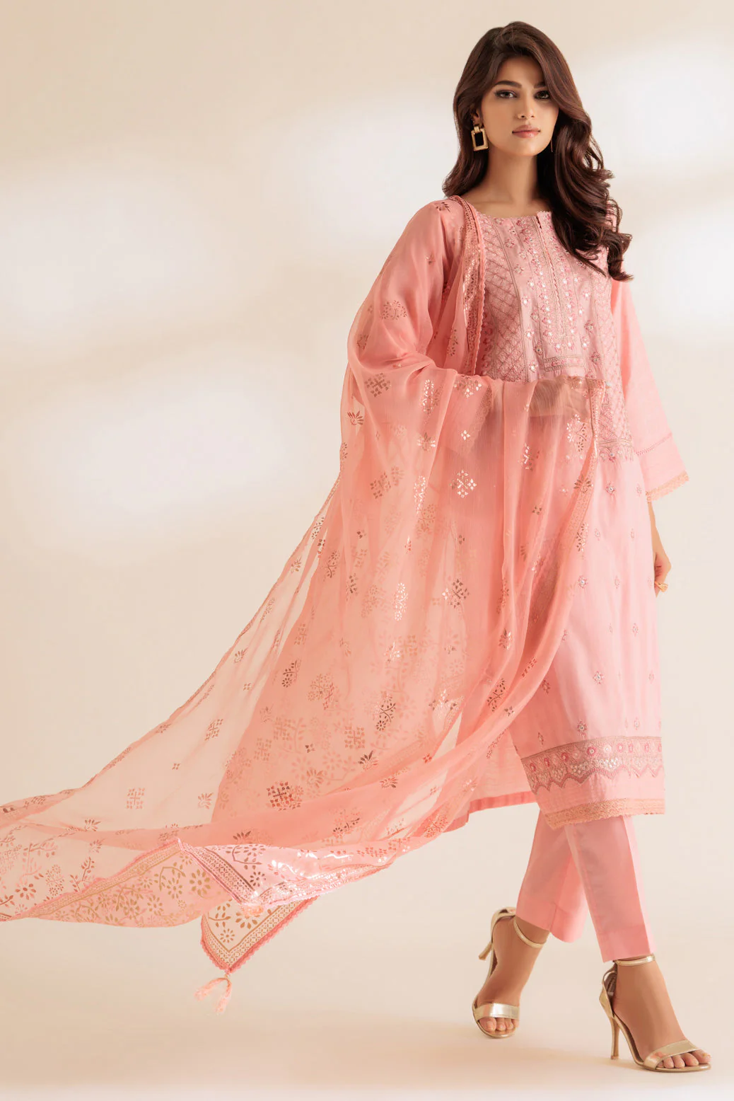 PINK-JACQUARD-3 PIECE (SS5243P37)