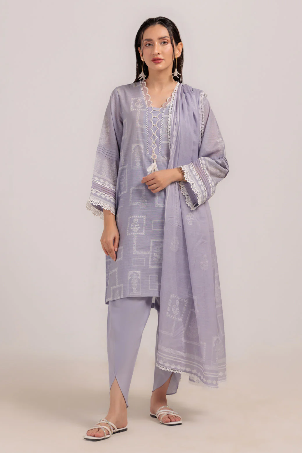 PURPLE-CAMBRIC-3 PIECE (WS6243P33)