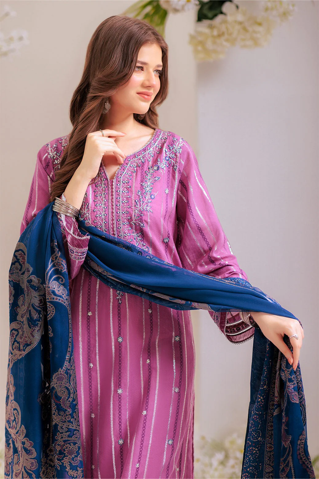 PURPLE-JACQUARD-3 PIECE (SS5243P41)