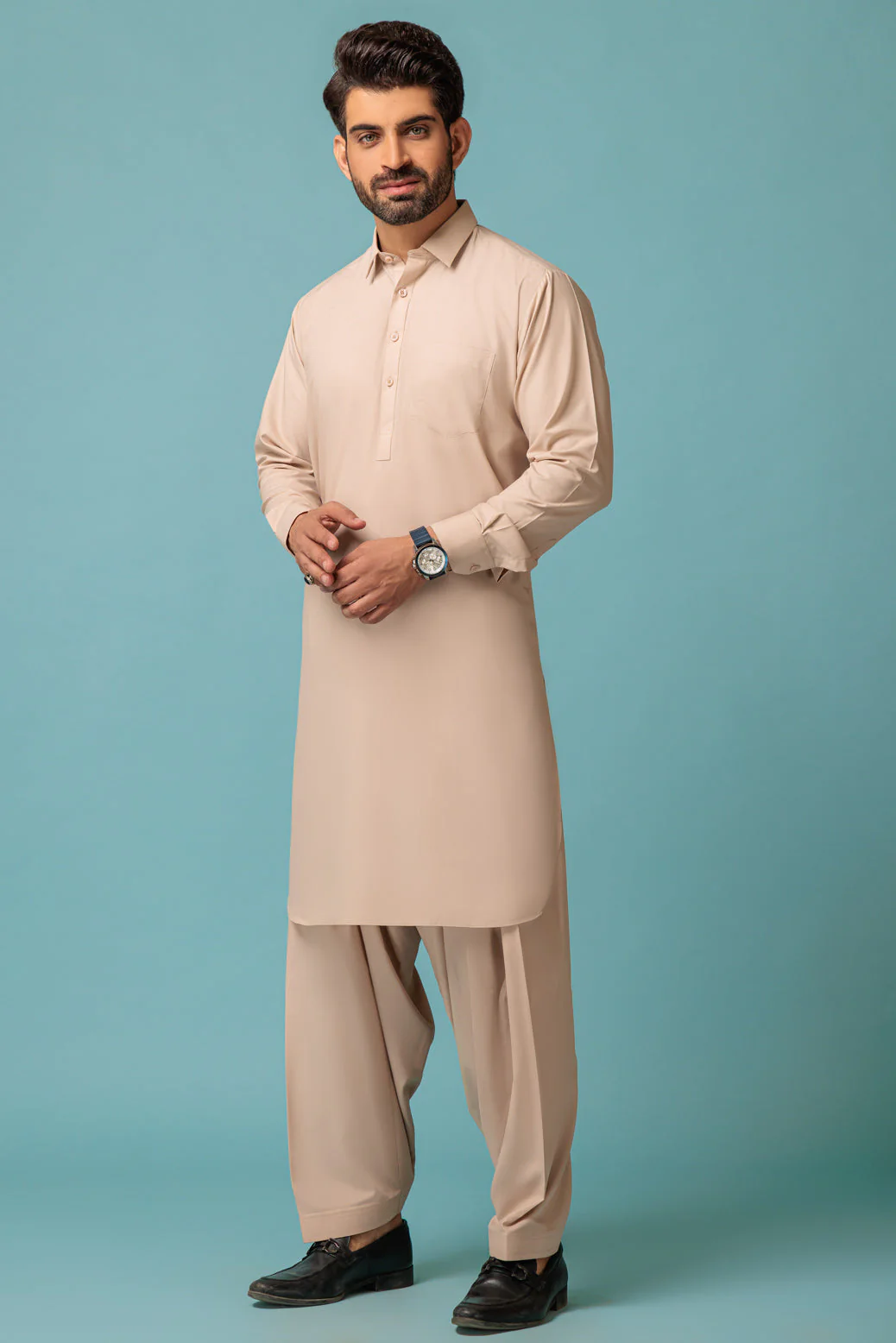 SEAL-BLENDED-SHALWAR SUIT - (GSSS23-030)