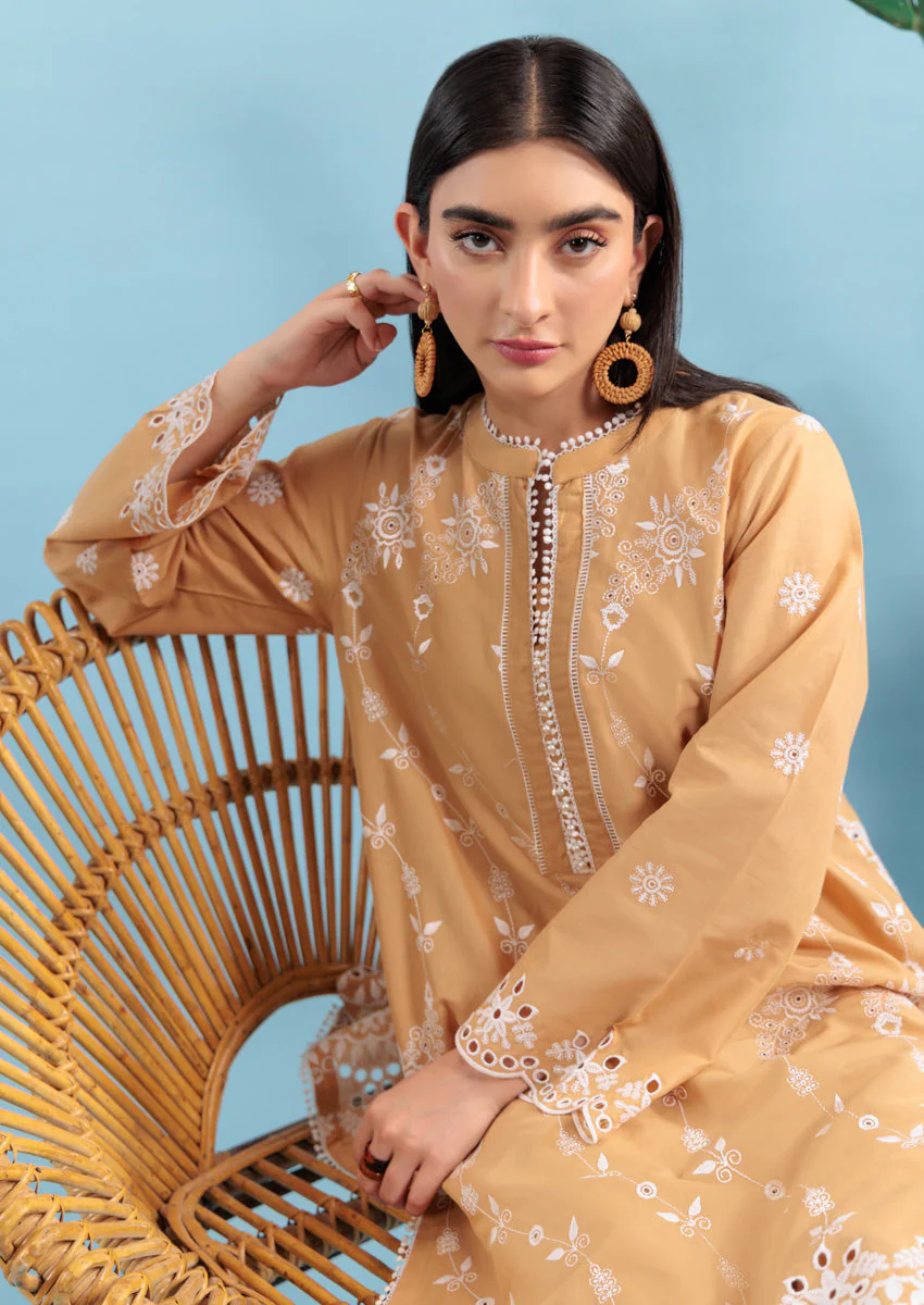 Beige-Cambric-2 Piece (W25DE2037) - Image 11