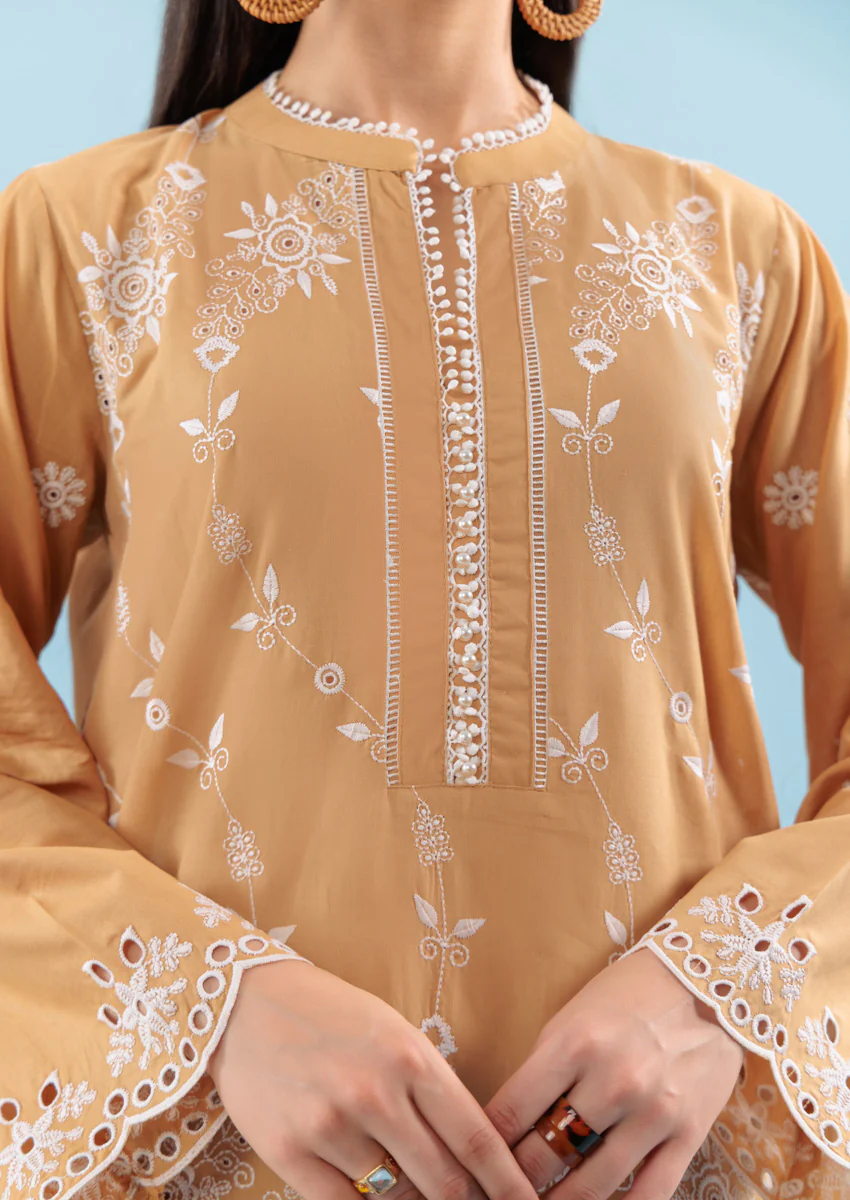 Beige-Cambric-2 Piece (W25DE2037) - Image 7