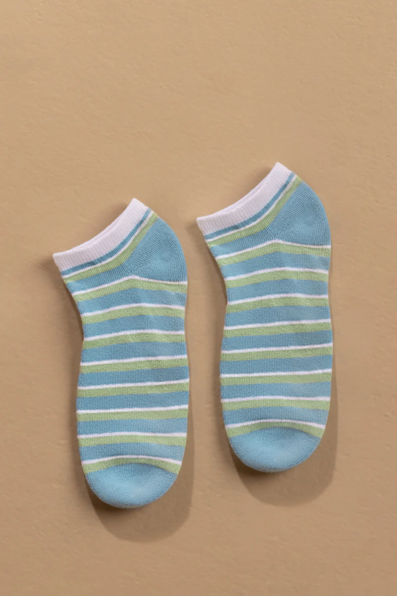 Blue Low Cut Socks (WCSTIC3)