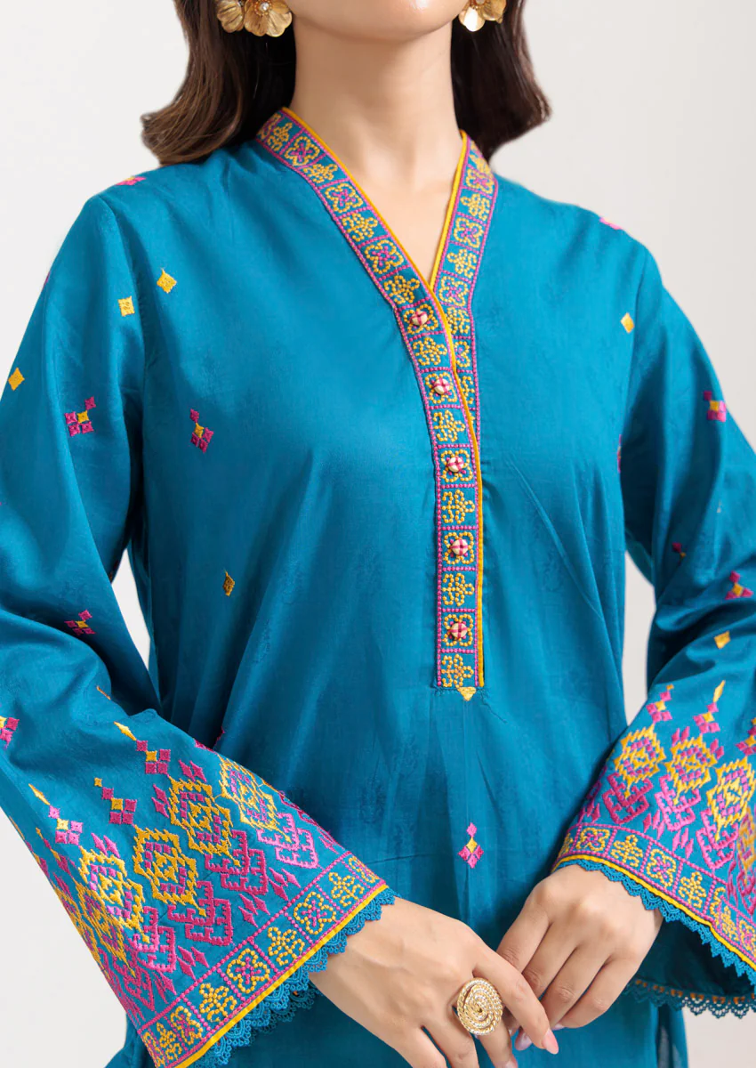 T-Blue-Jacquard-2 Piece (WPS252DE3017) - Image 5