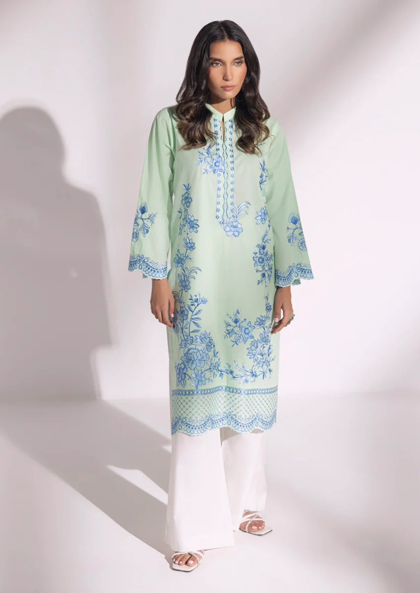 L-Green-Cambric-1 Piece (WPS25SE1017)
