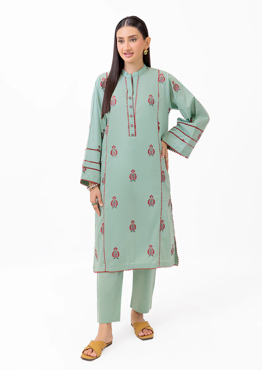 Sage-Jacquard-2 Piece (WPS25SL2008)
