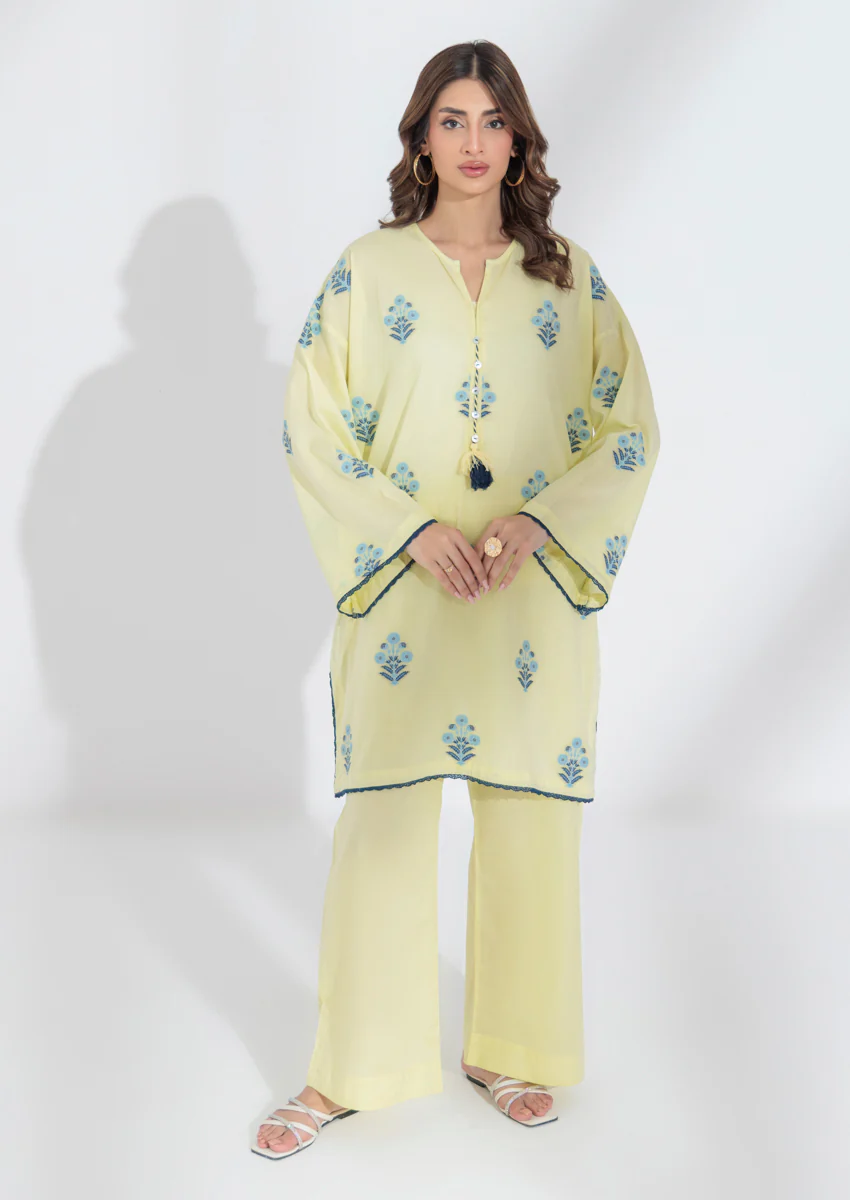 L-Yellow-Jacquard-2 Piece (WPS25SL2009)