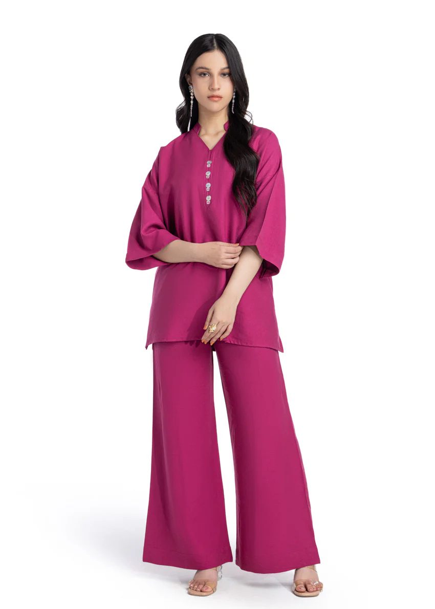 D-Pink-Flannel-2 Piece-(WPSTSBW25HR1J3) - Image 2