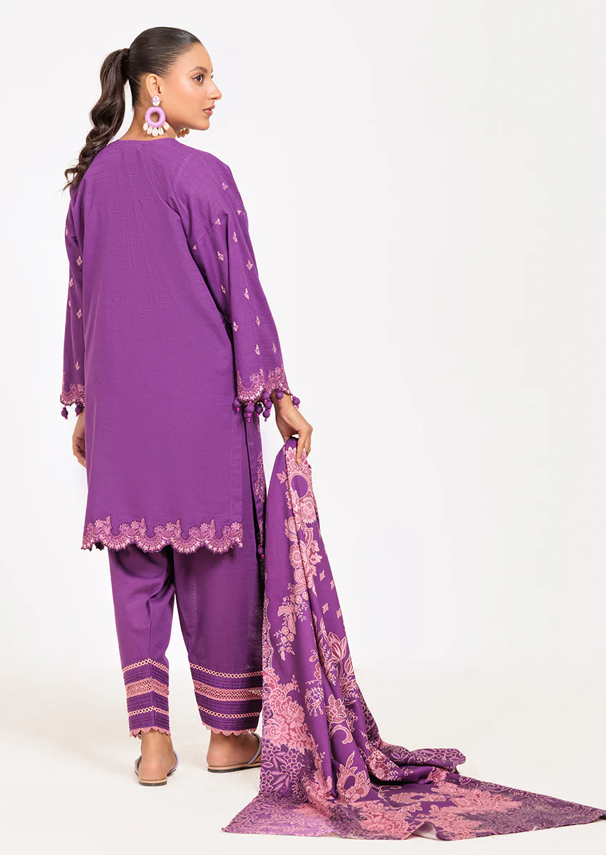 PURPLE-KHADDAR-3 PIECE (WS6243P78) - Image 2