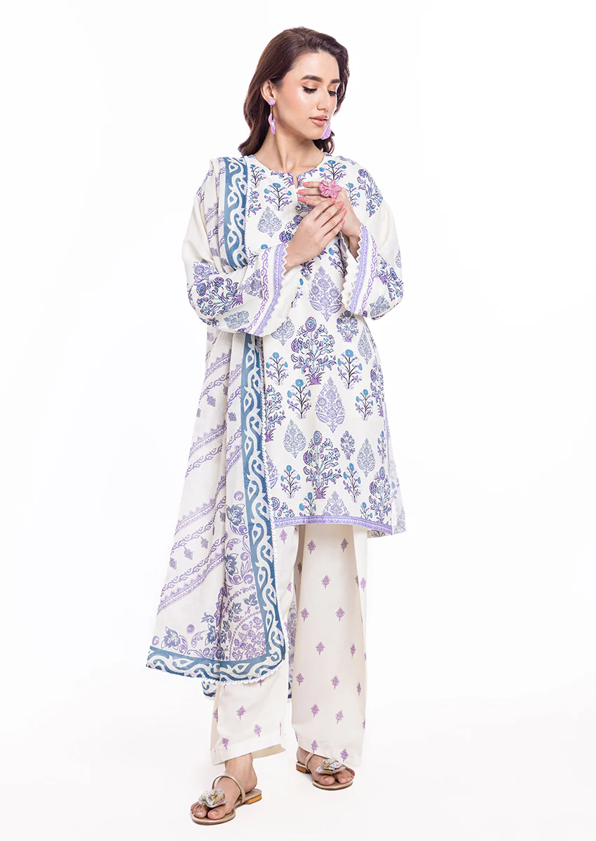 Cream- Cotton-3 Piece (WU3PPBS25SO6J33P)