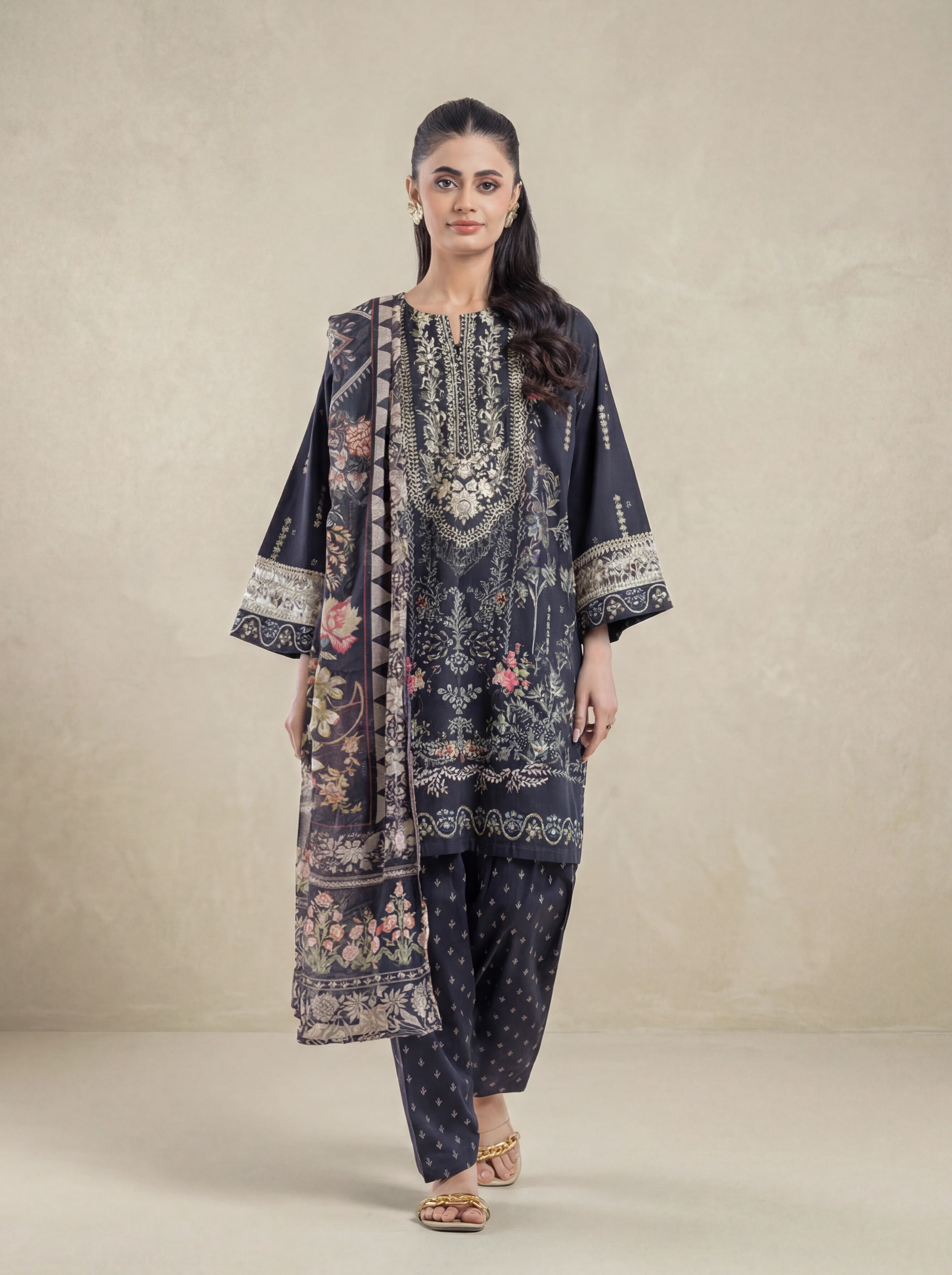 Black-Cambric-3 Piece (WU3PPBW25KA1J8P)