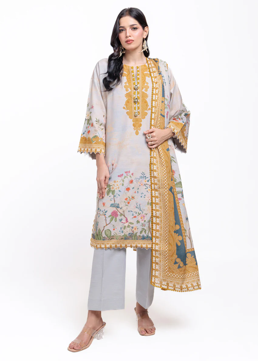 Sunehri Bahaar - 3 Pc (WU3PPBW25LI9O43)