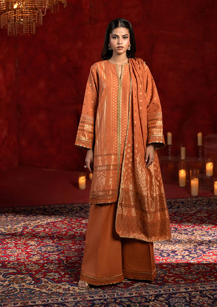 Rust-Jacquard-3 Pc (WUS25J3005)