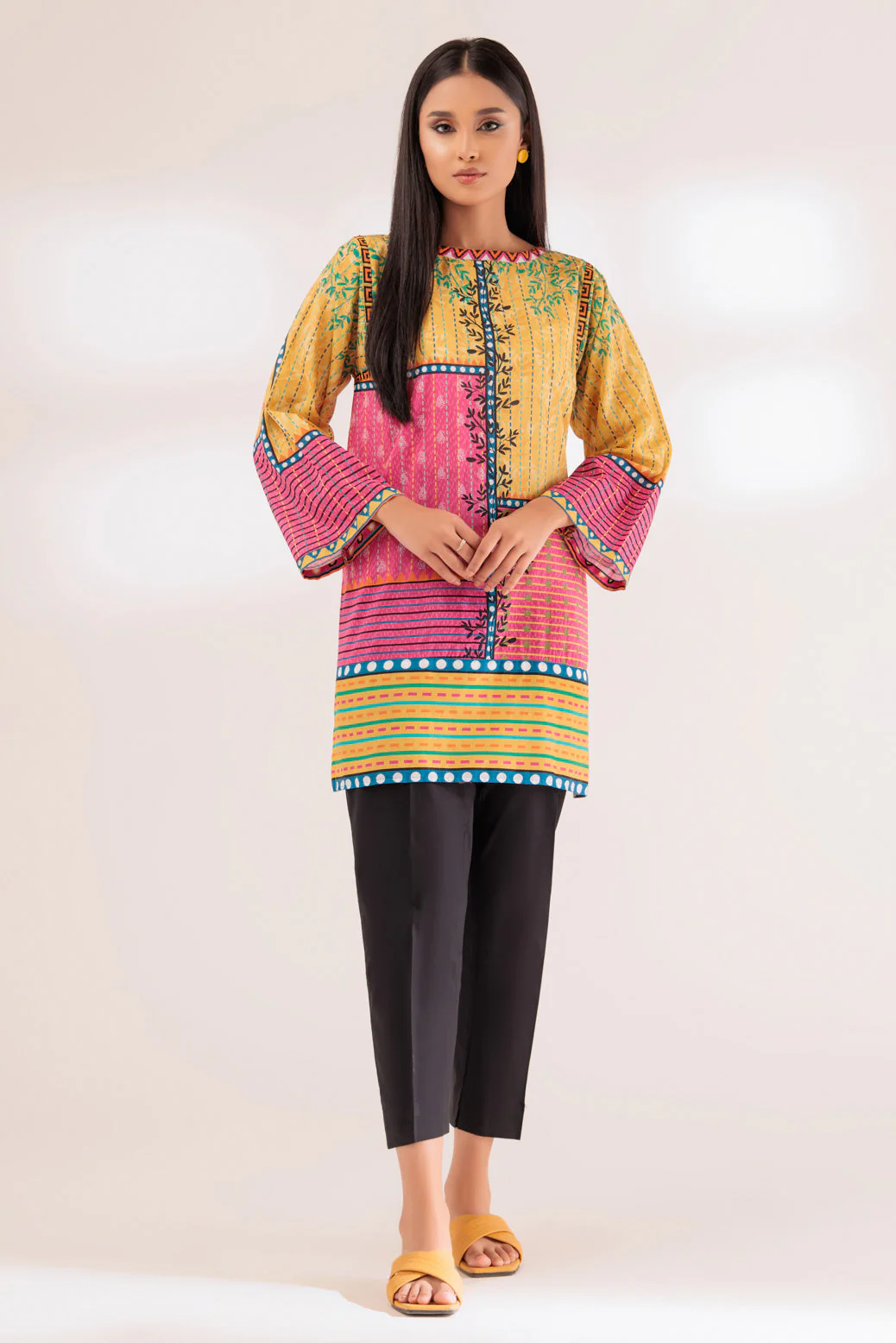 YELLOW-LAWN-1 PIECE (BAAK231P07)